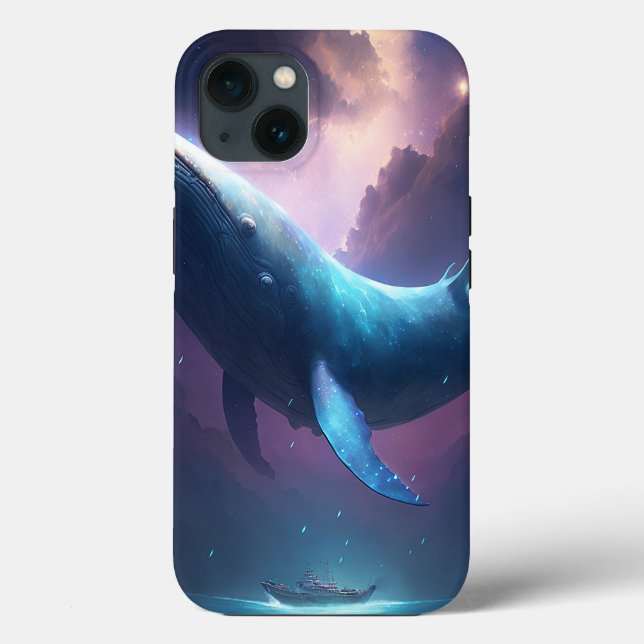 Coques Case-Mate iPhone Baleine Dans Le Ciel L'Art Imaginaire (Verso)