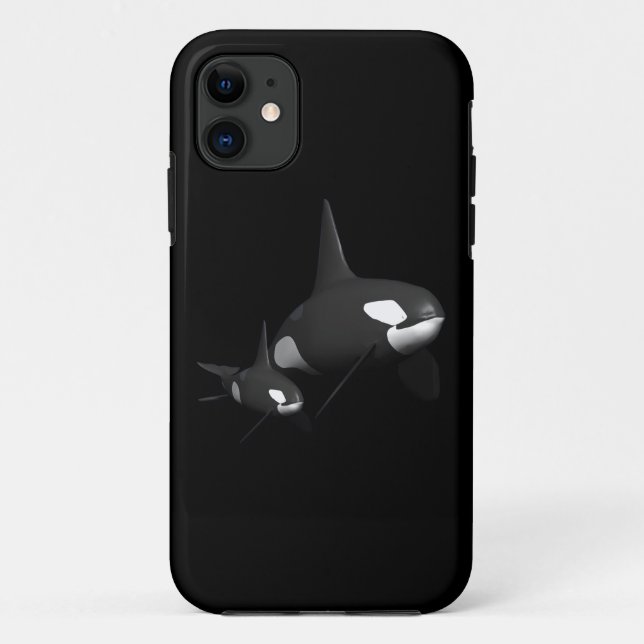 Coques Case-Mate iPhone Baleine de mamans (Dos)