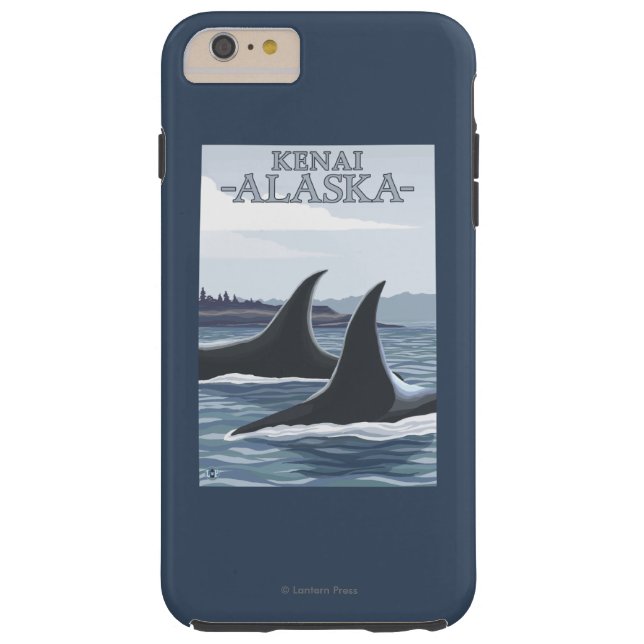 Coques Case-Mate iPhone Baleines #1 - Kenai, Alaska d'orque (Dos)