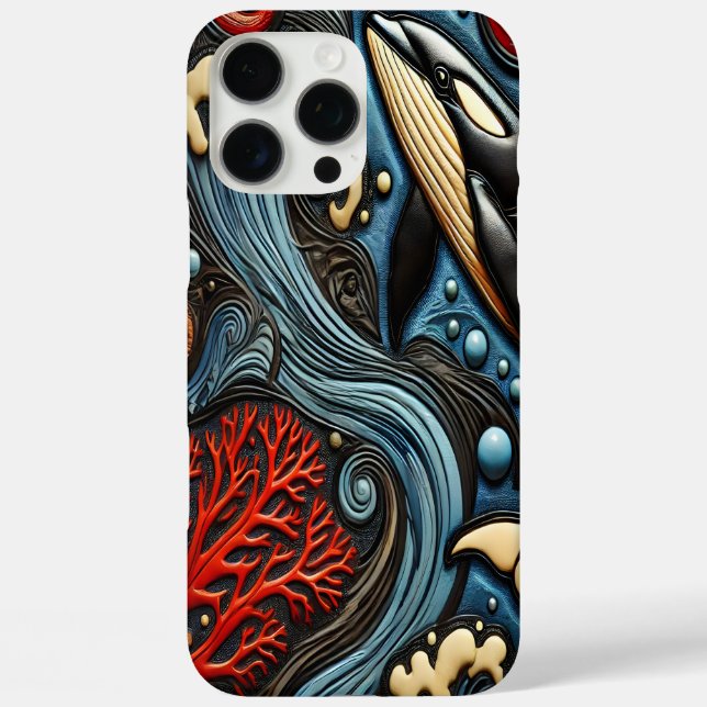 Coques Case-Mate iPhone Baleines majestueuses : Ocean's Dance (Verso)