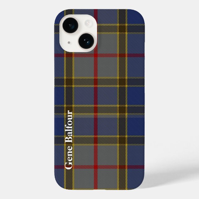 Coques Case-Mate iPhone Balfour Clan Tartan Plaid (Verso)