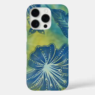 Coques iPhone 16 Pro Bali Flower Batik Tropical