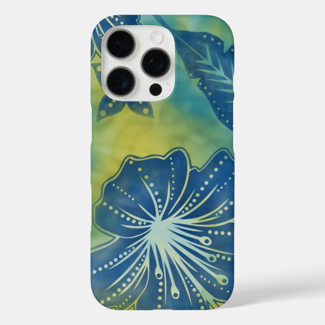Coques Case-Mate iPhone Bali Flower Batik Tropical (Verso)