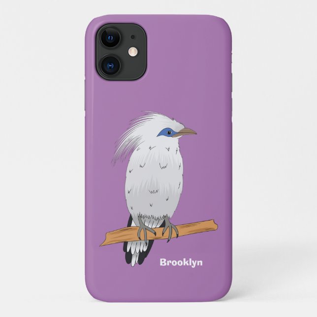 Coques Case-Mate iPhone Bali Mina tropical oiseau exotique (Dos)