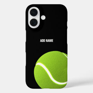 Coque Pour iPhone 16 Balle de tennis vert