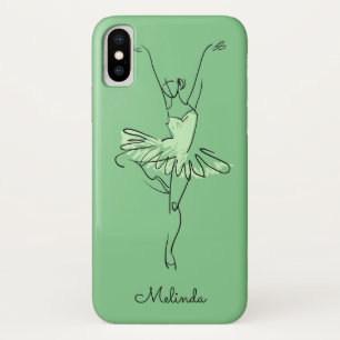 Case-Mate iPhone Case Ballerina, dossiers personnalisés de nom et de co