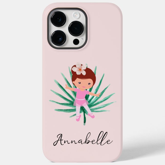 Coques Case-Mate iPhone Ballerina Tropical Life (Verso)