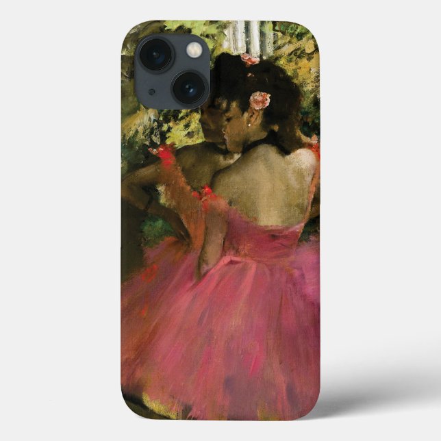 Coques Case-Mate iPhone Ballerinas en rose par Edgar Degas  (Verso)