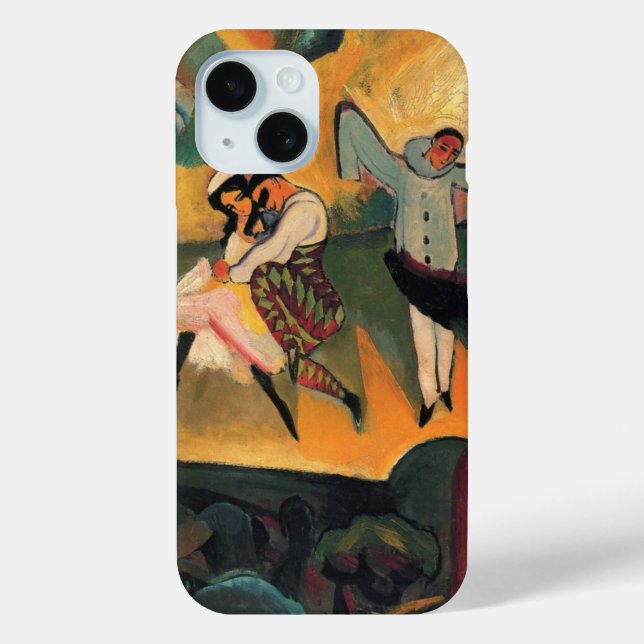 Coques Case-Mate iPhone Ballets Russes, Ballet russe par August Macke (Verso)