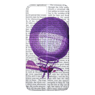 Coques Pour iPhone Ballon à air chaud (pourpre) d'hydrogène de