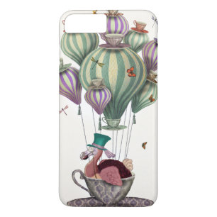 Coque iPhone 8 Plus/7 Plus Ballon de dronte avec des libellules