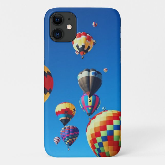 Coques Case-Mate iPhone Ballons à Air Chaud Ciel Bleu (Dos)