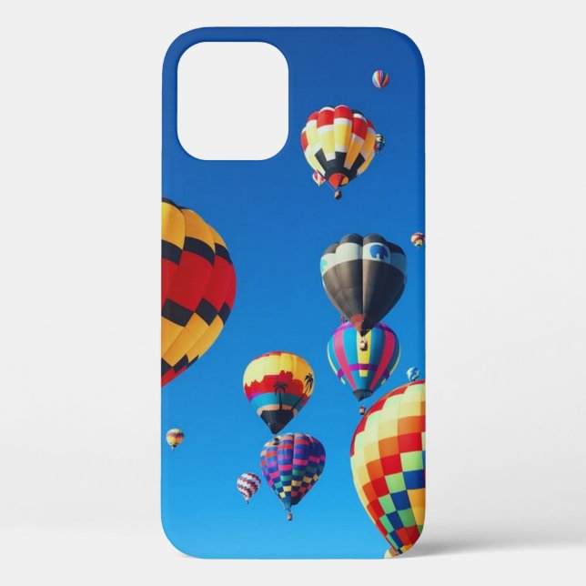Coques Case-Mate iPhone Ballons à air chaud Ciel bleu (Verso)