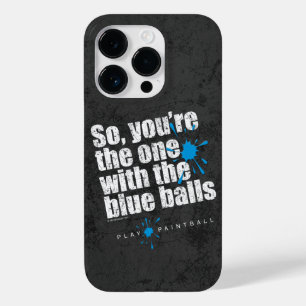 Coque Case-Mate iPhone Ballons Bleus Paintball