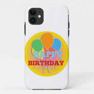 Etui iPhone Case-Mate Ballons d'anniversaire aux couleurs vives
