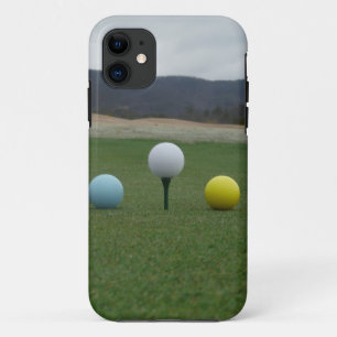 Case-Mate iPhone Case Ballons de golf aux couleurs vives sur une montagn