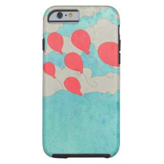 Coque Tough iPhone 6 Ballons rouges