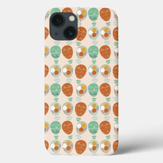 Coques Case-Mate iPhone Ballons Whimsical à air chaud (Verso)