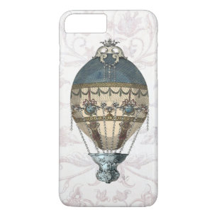 Etui iPhone Case-Mate Balloon baroque bleu & crème