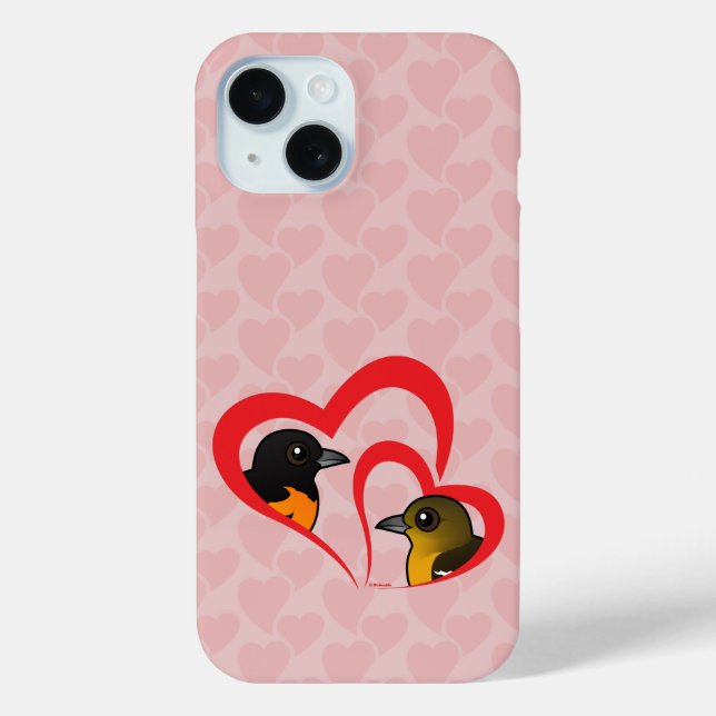 Coques Case-Mate iPhone Baltimore Oriole Love (Verso)