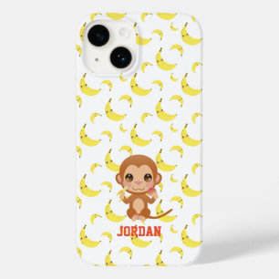 Coque Case-Mate iPhone Banana Baby Monkey Joyeux anniversaire