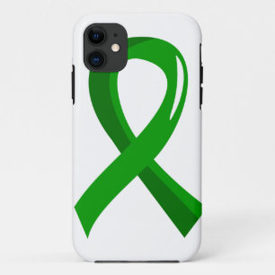 Coque iPhone 11 Bande 3 d'Organspende-grünes
