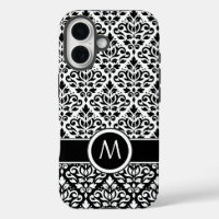 Bande BW 2Part Ptn Damask (Personnalisée)