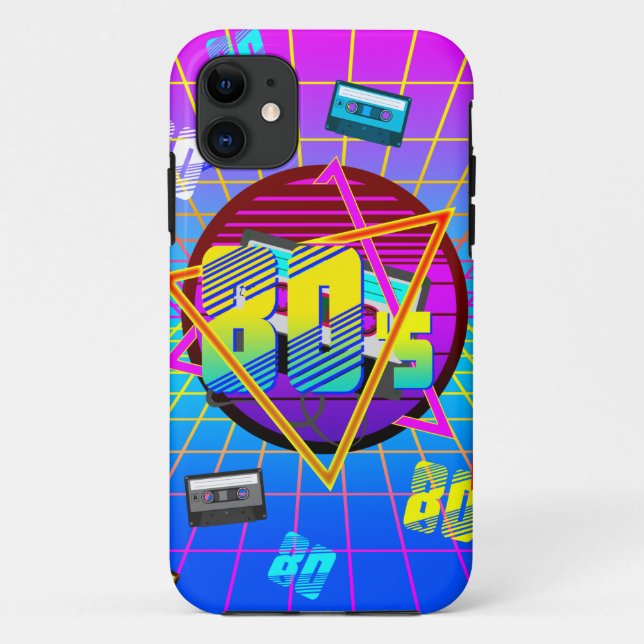 COQUES Case-Mate iPhone BANDE DE CASSETTE DE LA VIEILLE ÉCOLE DES ANNÉES 8 (Dos)