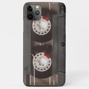 Coque iPhone 11 Pro Max Bande de cassette rétro
