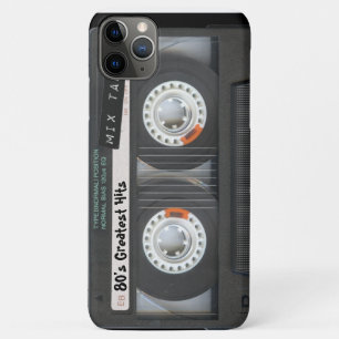 Coque Case-Mate iPhone Bande de cassette rétro personnalisable