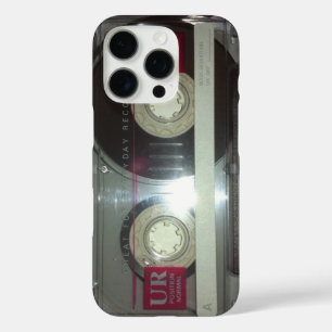 Coque iPhone 16 Pro Bande de cassette vintage - Nettoyer
