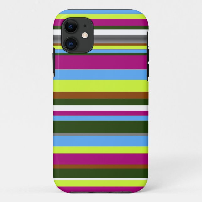 Coques Case-Mate iPhone Bande de concepteur Customisé coloré (Dos)