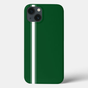 iPhone 13 Coque Bande de course verte