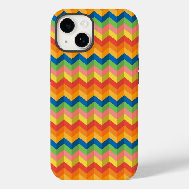 Coques Case-Mate iPhone bande de zigzag (Verso)