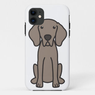 Etui iPhone Case-Mate Bande dessinée de chien de Weimaraner