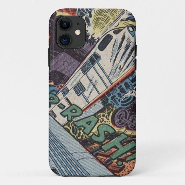 Coques Case-Mate iPhone Bande dessinée de l'âge d'or (Dos)