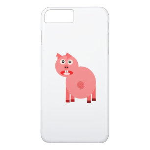 Etui iPhone Case-Mate Bande dessinée effrayée de porc