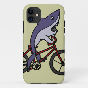 Coque Case-Mate iPhone Bande dessinée idiote de bicyclette d'équitation