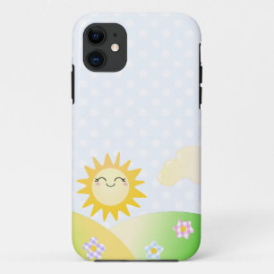 Case-Mate iPhone Case Bande dessinée mignonne de kawaii du soleil