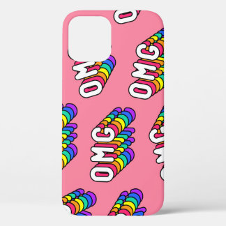 Case-Mate iPhone Case Bande dessinée rose d'OMG