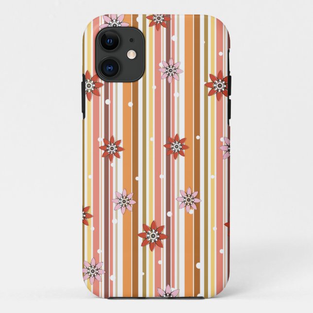 Coques Case-Mate iPhone bande florale vol2 (Dos)