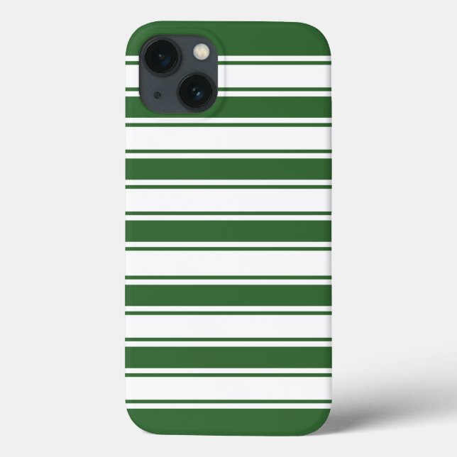 Coques Case-Mate iPhone Bande horizontale verte (Verso)