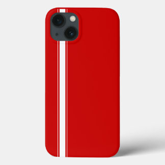 Etui iPhone 13 Bande Red Racing