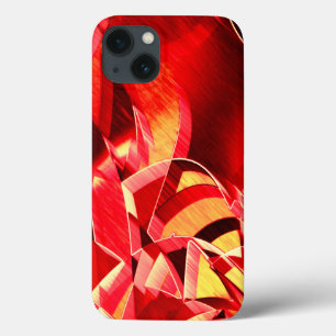 Case-Mate iPhone Case Bande rouge rayée simulant le mouvement