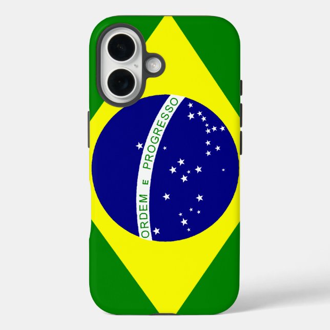 Coques Case-Mate iPhone Bandeira do Brasil / Brésil (Verso)