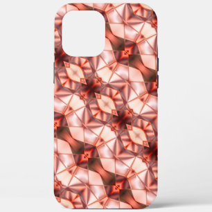 Case-Mate iPhone Case Bandes Abstraites de formes soyeux en vin rosé