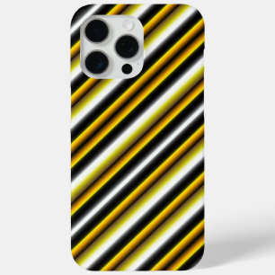 Coque Case-Mate iPhone Bandes arc-en-ciel blanc jaune