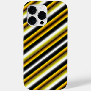 Coque Case-Mate iPhone Bandes arc-en-ciel blanc jaune