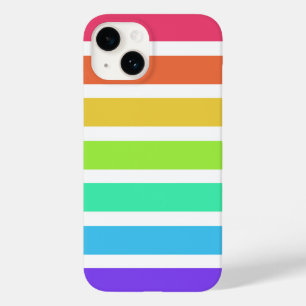 Coque Case-Mate iPhone Bandes arc-en-ciel brillantes Coque-coque iphone M