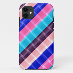 Coque Case-Mate iPhone Bandes arc-en-ciel colorées design moderne 3